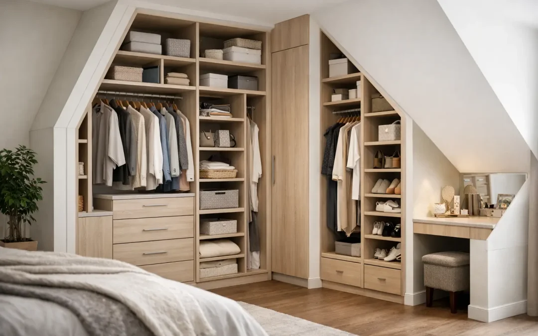 Custom Wardrobes for Awkward Spaces That Work
