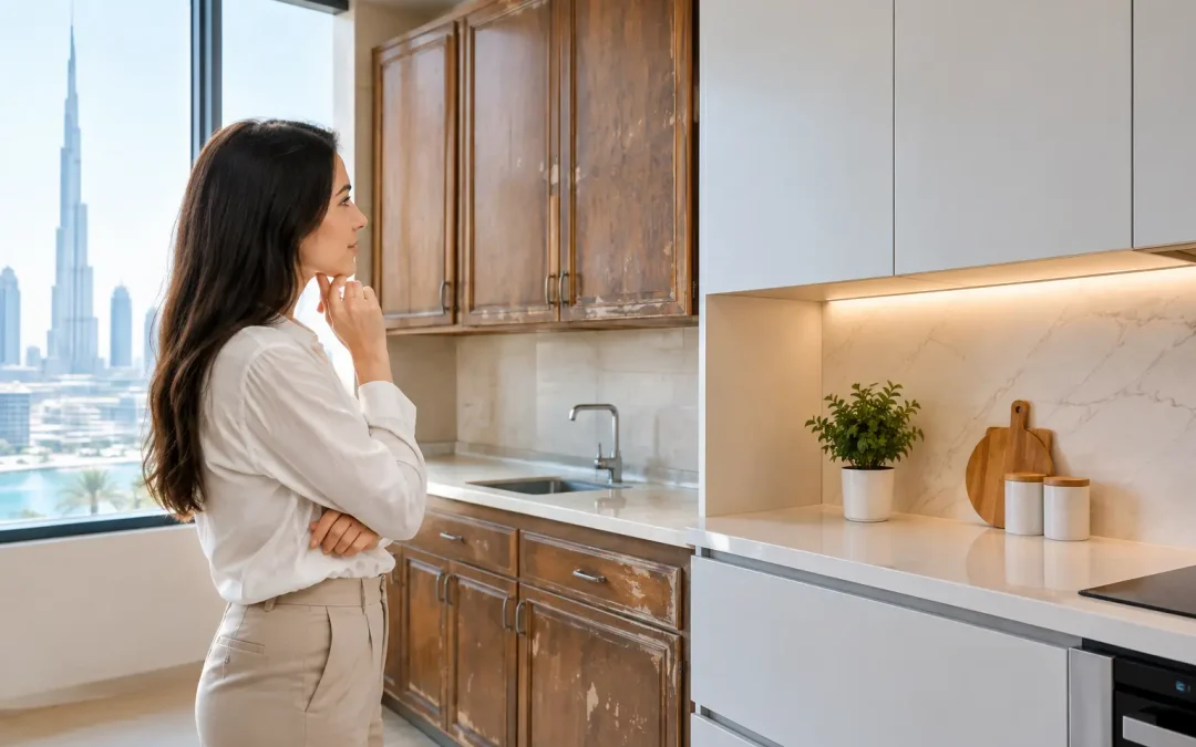 When to Replace Kitchen Cabinets in Dubai